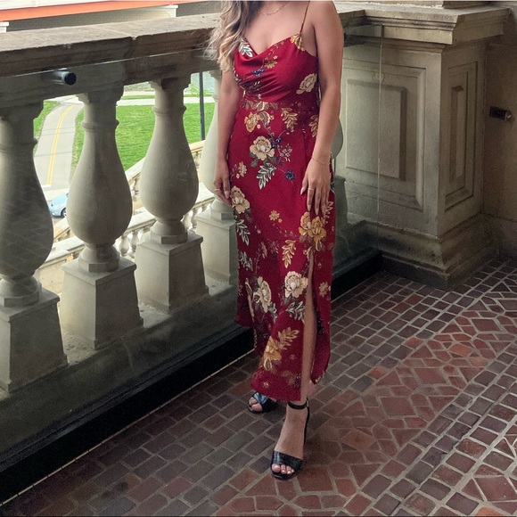 Midi Floral Dress - Picture 3 of 5